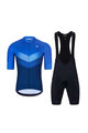 HOLOKOLO Kolesarski dres kratek rokav in kratke hlače - ARROW II - modra/črna