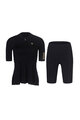 RIVANELLE Kolesarski dres kratek rokav in kratke hlače - GRACE - črna