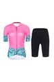 RIVANELLE Kolesarski dres kratek rokav in kratke hlače - MEDUSA - turkizna