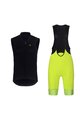 RIVANELLE Kolesarski dres kratek rokav in kratke hlače - PURE - rumena/črna