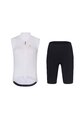 RIVANELLE Kolesarski dres kratek rokav in kratke hlače - PURE - črna/bela