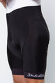 HOLOKOLO Kolesarske kratke hlače z naramnicami - NEAT - črna