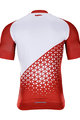 HOLOKOLO Kolesarski dres kratek rokav in kratke hlače - DUSK - rdeča/črna/bela