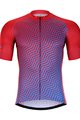 HOLOKOLO Kolesarski dres kratek rokav in kratke hlače - DAYBREAK - črna/modra/rdeča