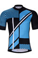 HOLOKOLO Kolesarski dres kratek rokav in kratke hlače - TRACE - modra/črna