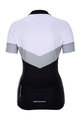 HOLOKOLO Kolesarski dres kratek rokav in kratke hlače - NEW NEUTRAL LADY - črna/bela