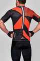 HOLOKOLO Kolesarski dres kratek rokav in kratke hlače - TRACE - oranžna/črna