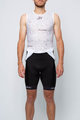HOLOKOLO Kolesarska  majica brez rokavov - BREEZE - bela