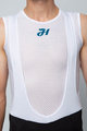 HOLOKOLO Kolesarska  majica brez rokavov - AIR - bela