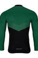 HOLOKOLO Kolesarski dres z dolgimi rokavi poletni - NEW NEUTRAL SUMMER - zelena/črna