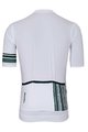 HOLOKOLO Kolesarski dres kratek rokav in kratke hlače - HONEST ELITE - bela/črna
