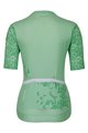 HOLOKOLO Kolesarski dres kratek rokav in kratke hlače - FRESH ELITE LADY - zelena/črna