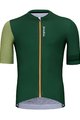 HOLOKOLO Kolesarski dres kratek rokav in kratke hlače - LUCKY ELITE - črna/zelena