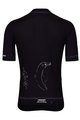 HOLOKOLO Kolesarski dres kratek rokav in kratke hlače - PLAYFUL ELITE - črna