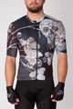 HOLOKOLO Kolesarski dres kratek rokav in kratke hlače - CONFIDENT ELITE - bela/črna