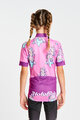 HOLOKOLO Kolesarski dres s kratkimi rokavi - UNICORNS KIDS - rožnata/večbarvno