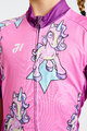 HOLOKOLO Kolesarski dres s kratkimi rokavi - UNICORNS KIDS - rožnata/večbarvno