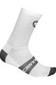 CASTELLI Kolesarske klasične nogavice - TEAM INEOS - bela