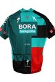 LE COL Kolesarski dres s kratkimi rokavi - BORA HANSGROHE 2022 - zelena/siva