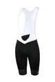 LE COL Kolesarske kratke hlače z naramnicami - PRO LEIGHTWEIGHT - bela/črna