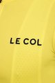 LE COL Kolesarski dres s kratkimi rokavi - PRO JERSEY II - rumena