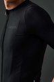 LE COL Kolesarski dres s kratkimi rokavi - PRO AERO - črna
