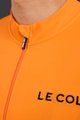LE COL Kolesarski dres s kratkimi rokavi - HORS CATEGORIE II - oranžna