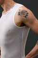 LE COL Kolesarska majica brez rokavov - PRO AIR - bela
