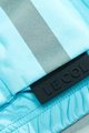 LE COL Kolesarski dres s kratkimi rokavi - PRO RAIN - svetlo modra