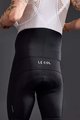 LE COL Kolesarske kratke hlače z naramnicami - SPORT - bela/črna