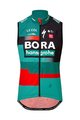 LE COL Kolesarski brezrokavnik - BORA HANSGROHE 2023 REPLICA SPORT - zelena/črna/rdeča