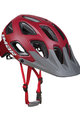 LIMAR Kolesarska čelada - 808DR MTB - siva/rdeča