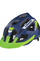 LIMAR Kolesarska čelada - X-RIDE MTB - modra/zelena