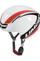 LIMAR Kolesarska čelada - SPEED KING - črna/bela/rdeča