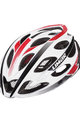 Kolesarska čelada - ULTRALIGHT+ - rdeča/črna/bela