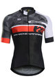 MONTON Kolesarski dres s kratkimi rokavi - JAT II - črna/rdeča