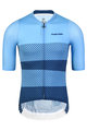 MONTON Kolesarski dres s kratkimi rokavi - SUU - modra/svetlo modra
