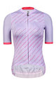 MONTON Kolesarski dres s kratkimi rokavi - WINAIN LADY - vijolična