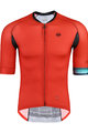 MONTON Kolesarski dres s kratkimi rokavi - LONDON - rdeča