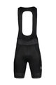 MONTON Kolesarske kratke hlače z naramnicami - FUNK - črna