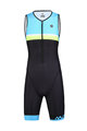 MONTON Kolearski overal - WEAVO TRIATLON - črna/rumena/modra