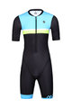 MONTON Kolearski overal - WEAVO TRIATLON - črna/rumena/modra