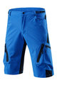 MONTON Kolesarske kratke hlače brez naramnic - SPORTY MTB - modra