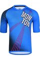 MONTON Kolesarski dres s kratkimi rokavi - BANG MTB - modra
