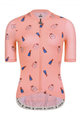 MONTON Kolesarski dres s kratkimi rokavi - FUNNY LADY - rožnata