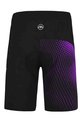 MONTON Kolesarske kratke hlače brez naramnic - BAM MTB - črna/vijolična