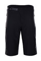 MONTON Kolesarske kratke hlače brez naramnic - JANUN MTB - črna