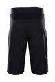 MONTON Kolesarske kratke hlače brez naramnic - JANUN MTB - črna