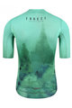 MONTON Kolesarski dres s kratkimi rokavi - FOREST - zelena