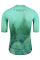 MONTON Kolesarski dres kratek rokav in kratke hlače - FOREST - zelena/bela/črna